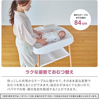 Amazon.co.jp: KATOJI（カトージ） おむつ替え台（ホワイト